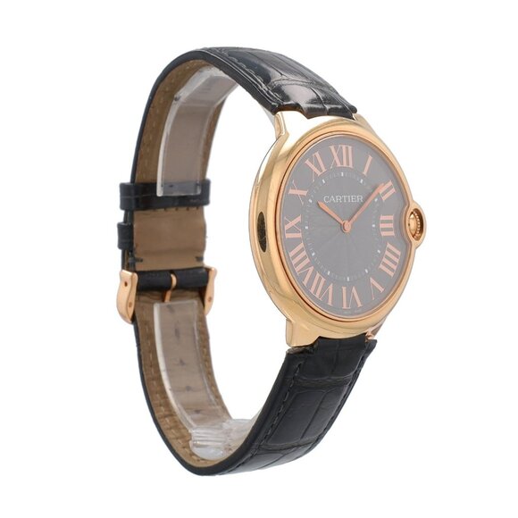 Cartier Ballon Blue W6920089 18K Solid Rose Gold Roman Dial Unisex 40mm Watch - Picture 8 of 15